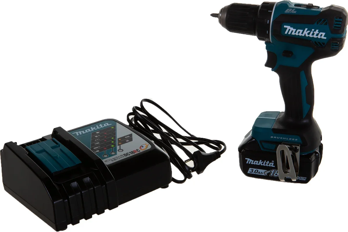 Дрель-шуруповерт Makita DDF485RF купить,0