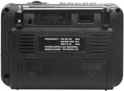 Радиоприемник Ritmix RPR-171 черный купить,NaN