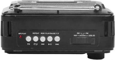 Радиоприемник Ritmix RPR-171 черный купить,NaN