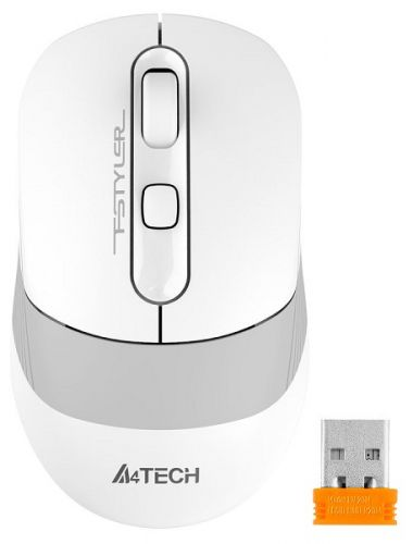 Мышь A4tech Fstyler FB10CS Grayish White