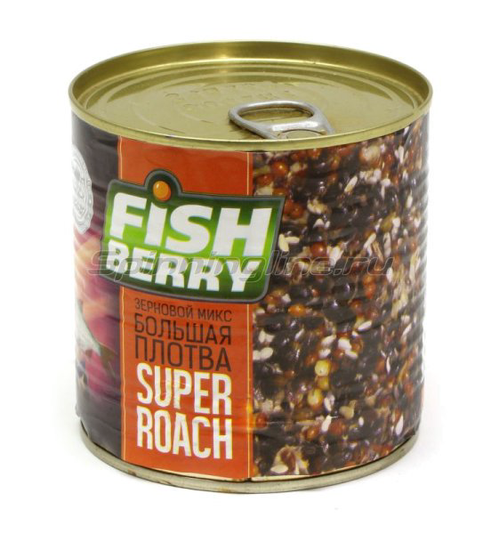 Прикормка Fish Berry зерновой микс Плотва кориандр-фенхель 430 мл купить,NaN