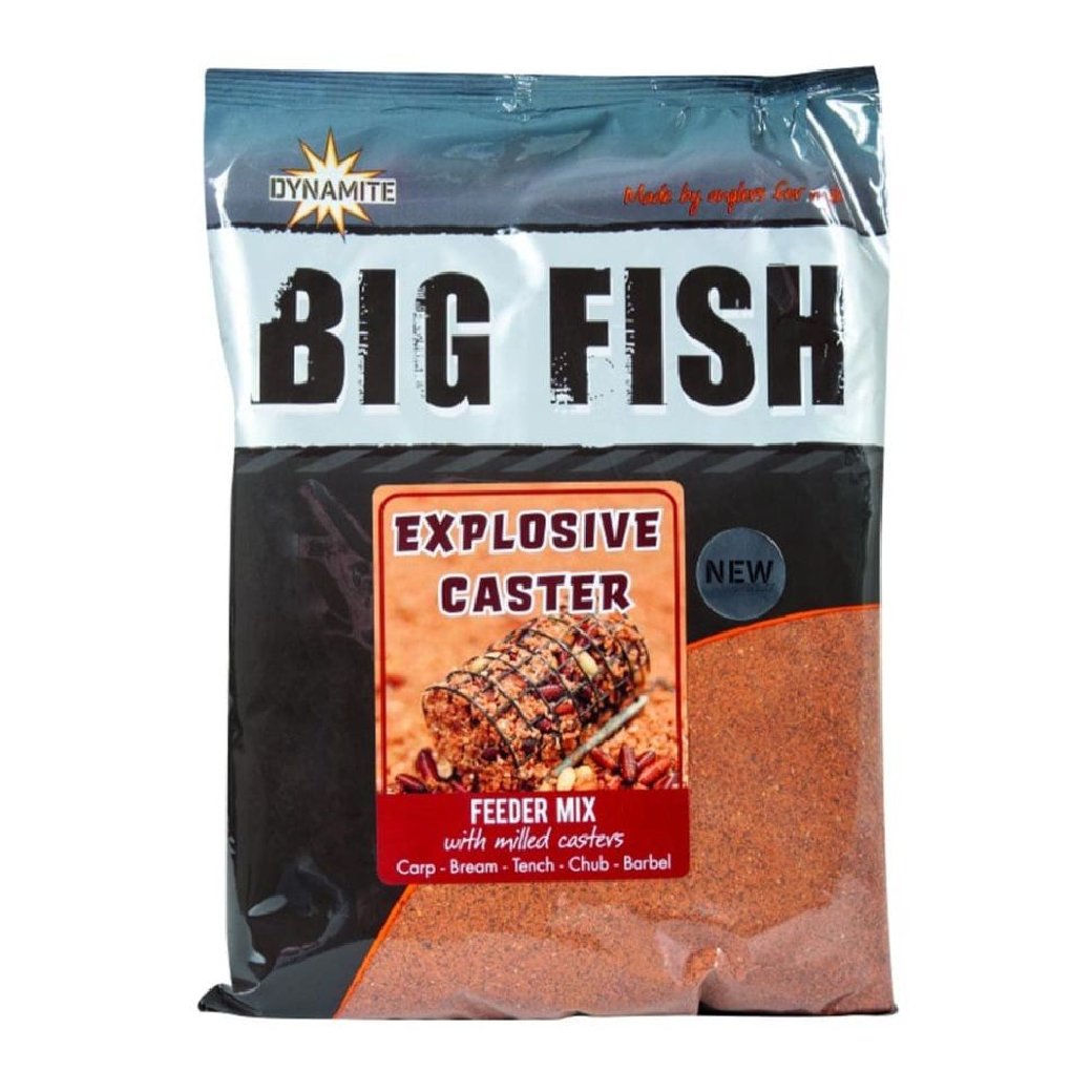 Прикормка Dynamite Baits Big Fish Explosive Caster Feeder Mix 1800гр купить,NaN