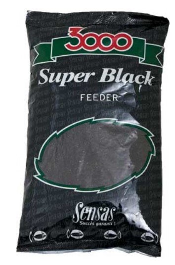 Прикормка Sensas 3000 Super Black Feeder 1000гр купить,NaN