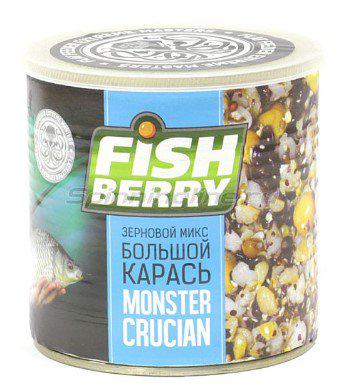 Прикормка Fish Berry зерновой микс Карась анис 430 мл купить,NaN