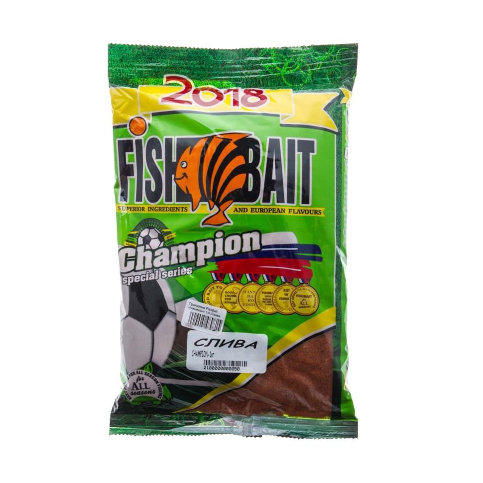 Прикормка FishBait Champion Слива 1000 гр купить,NaN