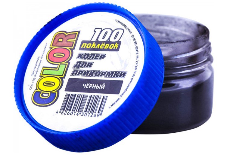 Прикормка 100 Поклёвок чёрная 50 гр купить,NaN