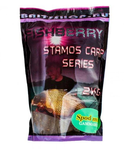 Прикормка Fish Berry Stamos Spod Mix Гаммарус 2000 гр купить,NaN