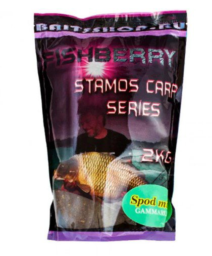 Прикормка Fish Berry Stamos Spod Mix Гаммарус 2000 гр купить,NaN