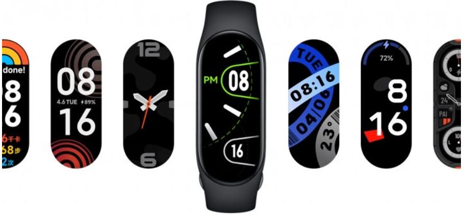 Фитнес-браслет Xiaomi Mi Band 7 Black купить,NaN