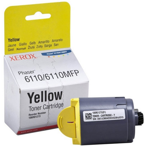 Тонер-картридж Xerox 106R01204 жёлтый