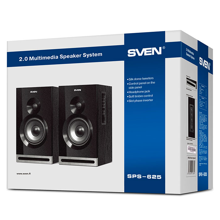 Колонки Sven SPS-625 черные купить,0