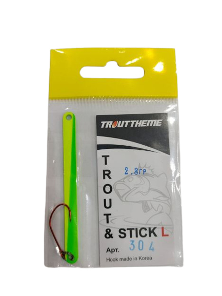 Стик TroutTheme Trout&Stick L 2.8 гр 304 купить,NaN