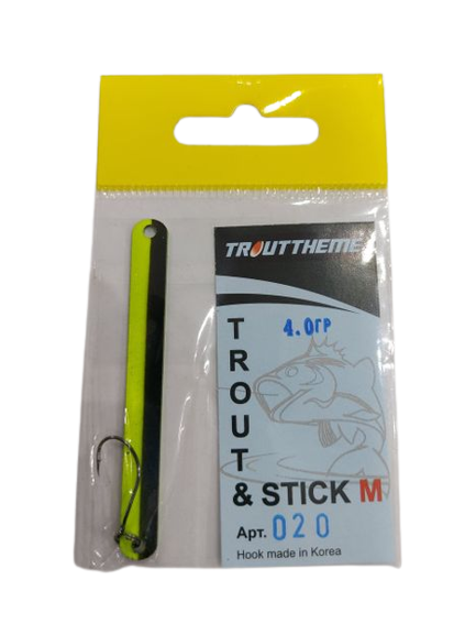 Стик TroutTheme Trout&Stick L 4 гр 020