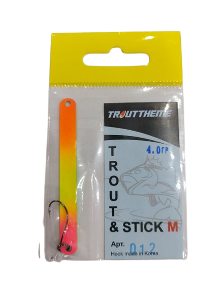 Стик TroutTheme Trout&Stick L 4 гр 012