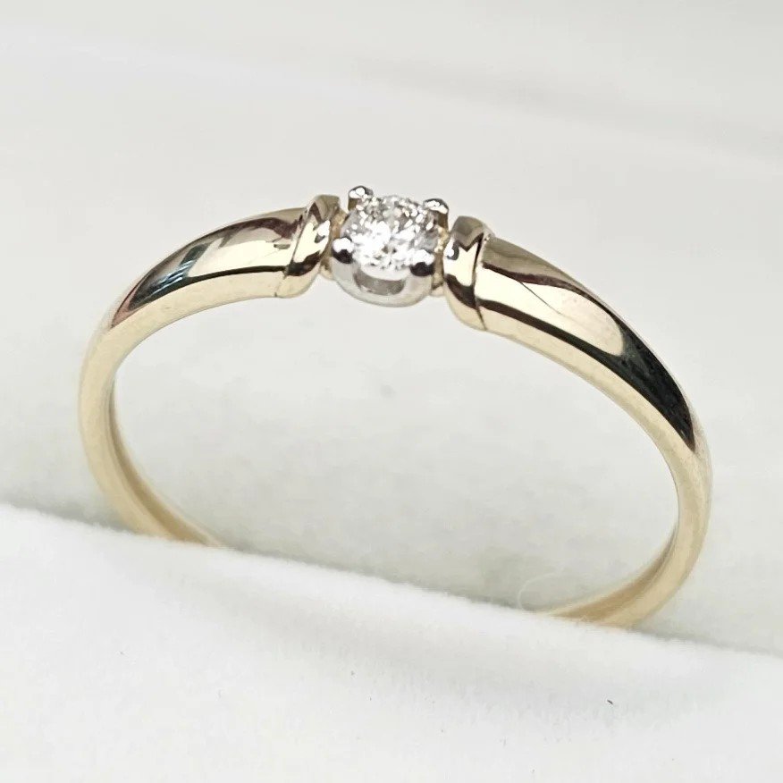 Кольцо Deimantas 107988413 16,5р 0,86гр 0,071ct. купить,NaN