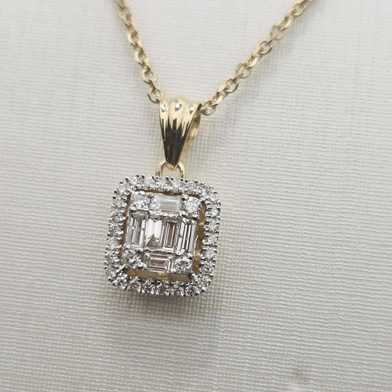 Колье Deimantas 107995215 45см 1,09гр 0,40ct. купить,NaN