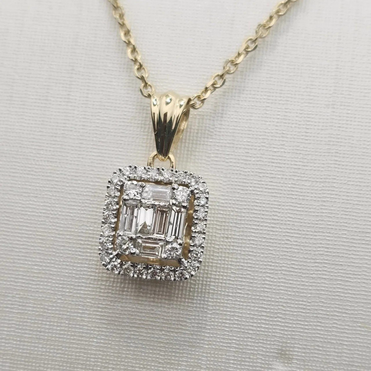 Колье Deimantas 107995215 45см 1,09гр 0,40ct. купить,NaN