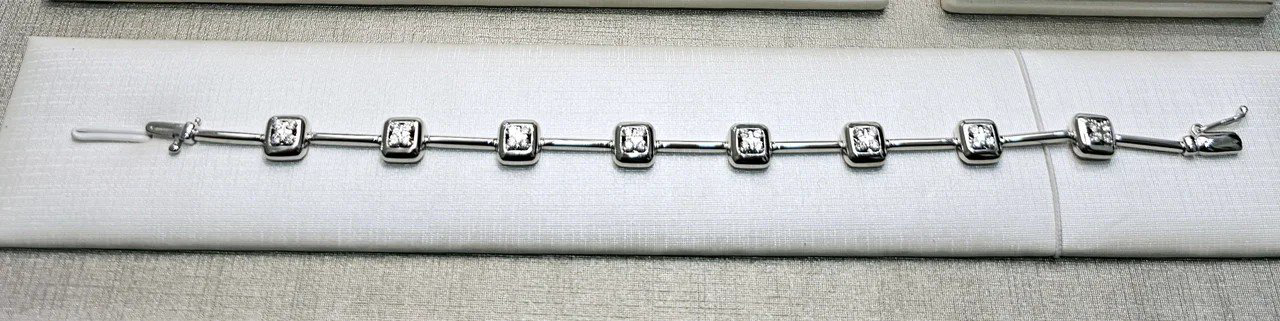 Браслет Deimantas 108007562 18р 9,2гр 0,68ct. купить,NaN