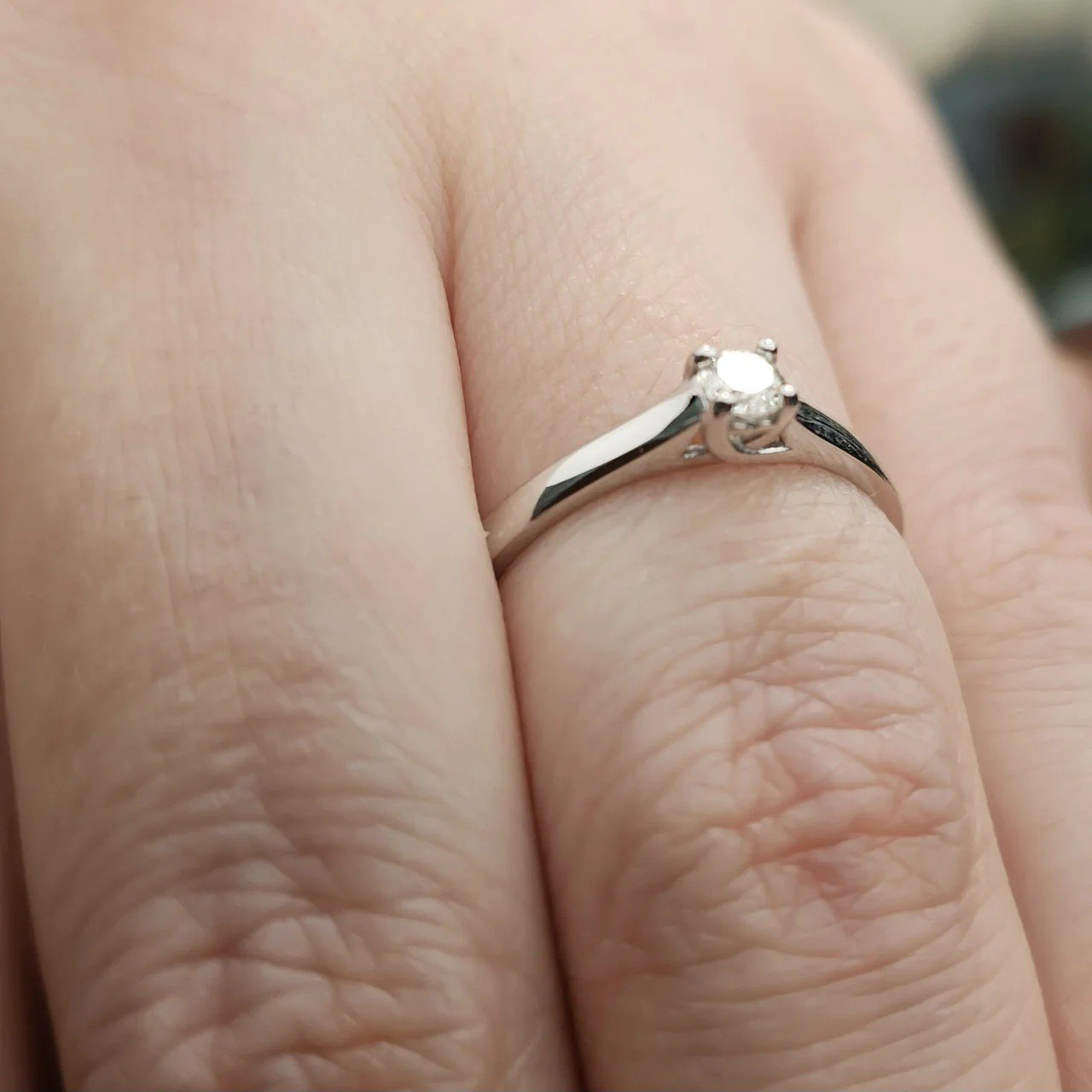 Кольцо Deimantas 107988396 16,5р 1,37гр 0,142ct. купить,NaN