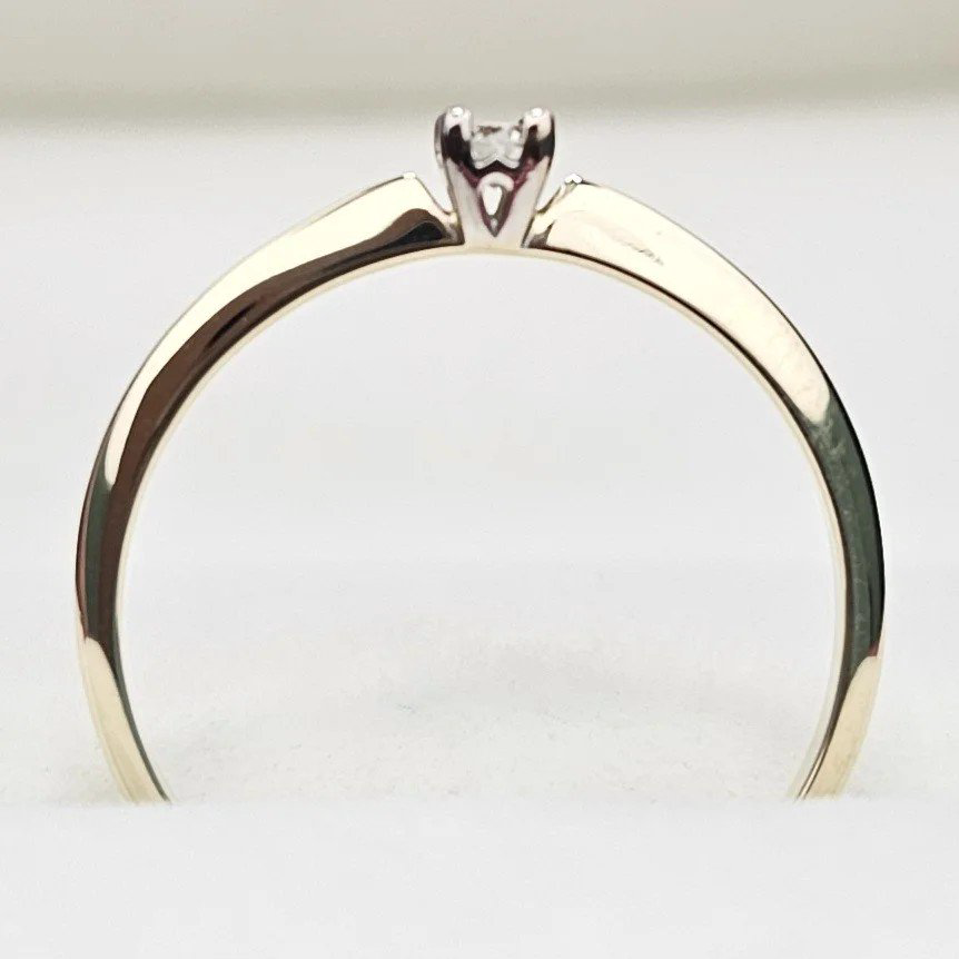 Кольцо Deimantas 107995133 16,5р 1,07гр 0,064ct. купить,NaN