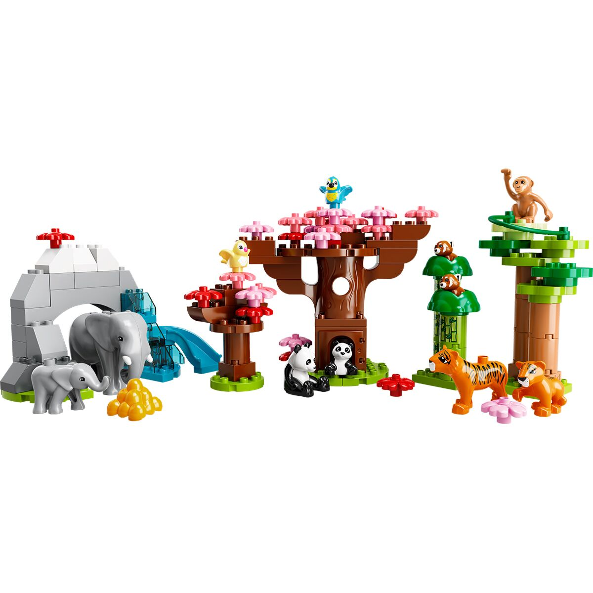 Конструктор Lego Duplo Town Дикие животные Азии 10974 117 деталей купить,NaN