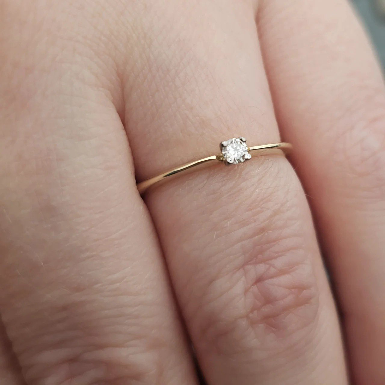 Кольцо Deimantas 107995080 15,5р 0,96гр 0,063ct. купить,NaN