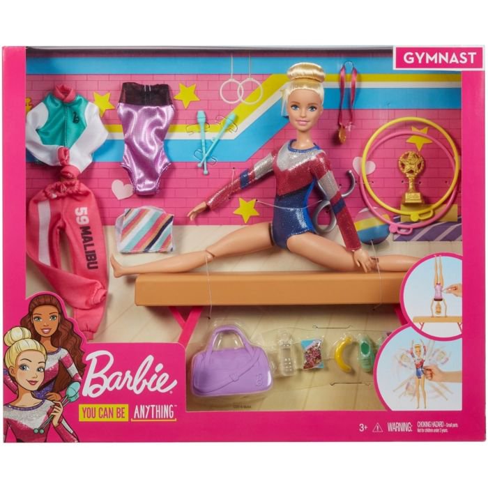Игровой набор Mattel Barbie Гимнастка купить,NaN