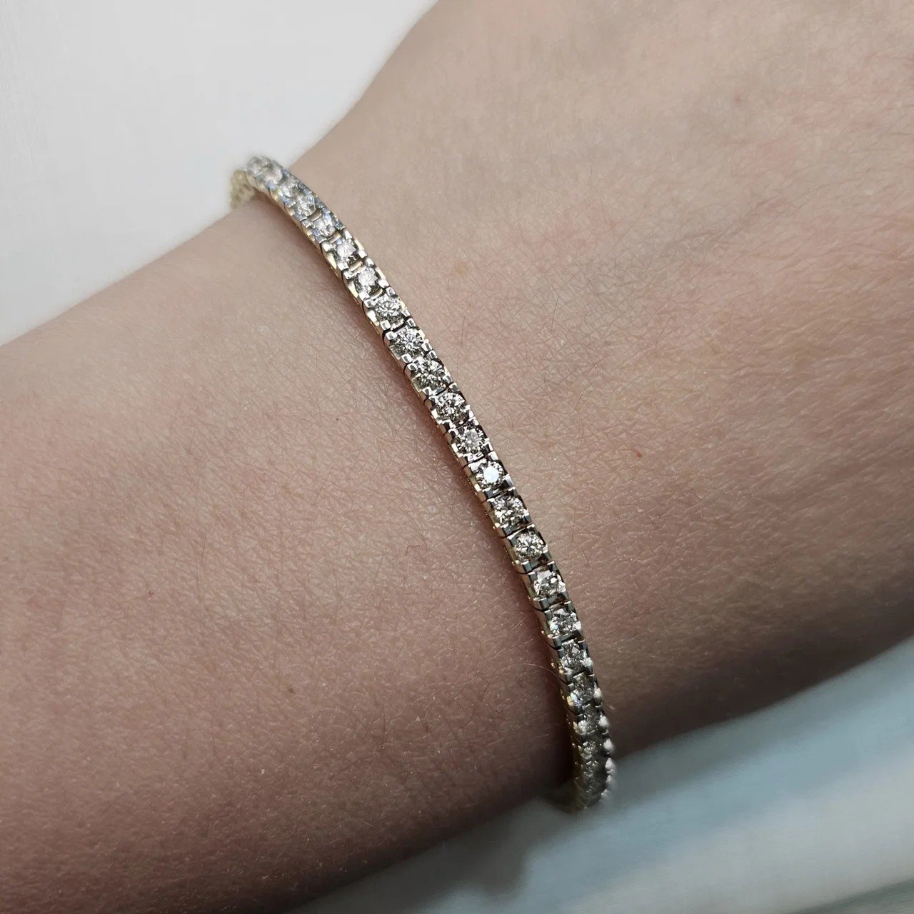 Браслет Deimantas 108008249 18р 10,1гр 2,8ct. купить,NaN
