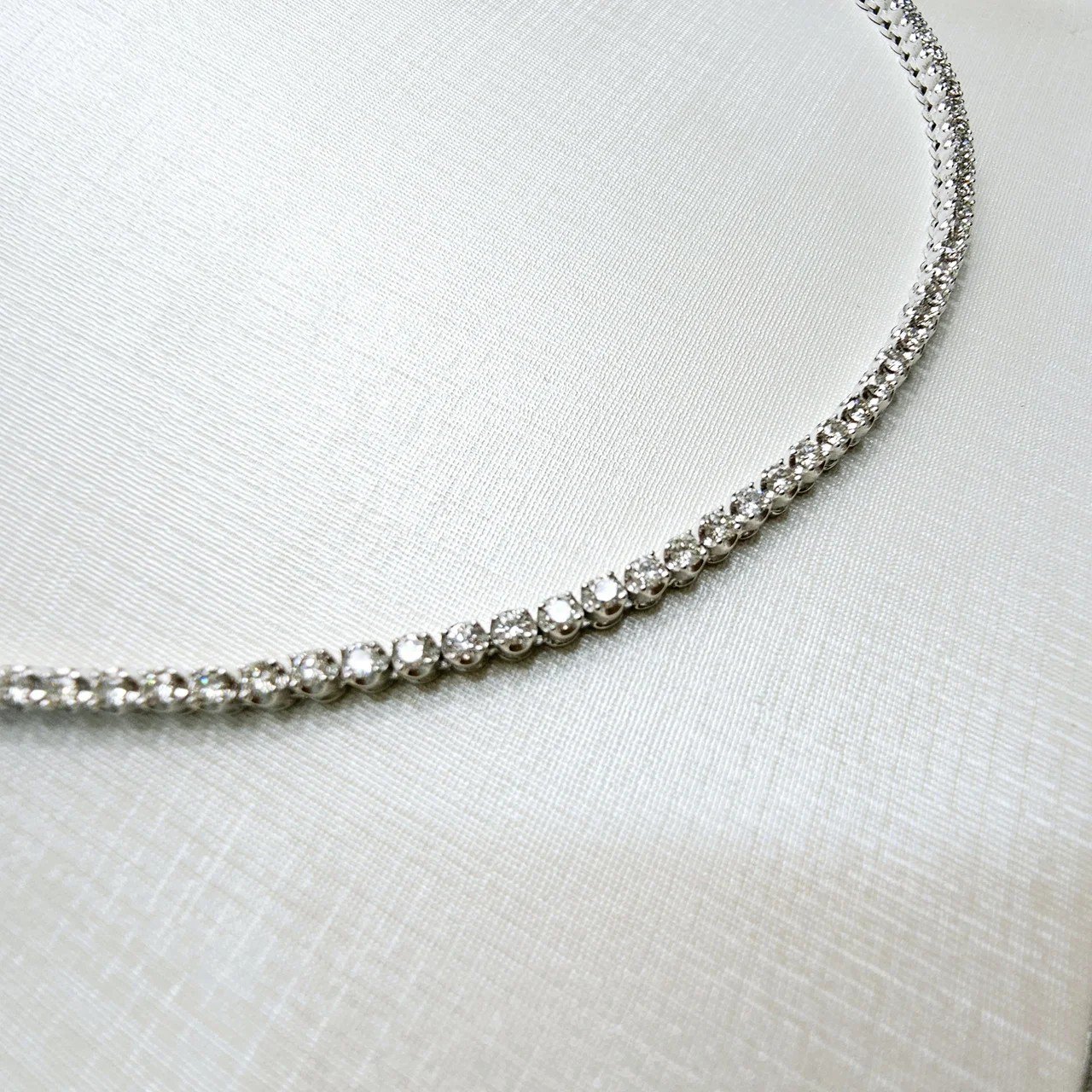Колье Deimantas 108008677 43см 17,01гр 4,16ct. купить,NaN