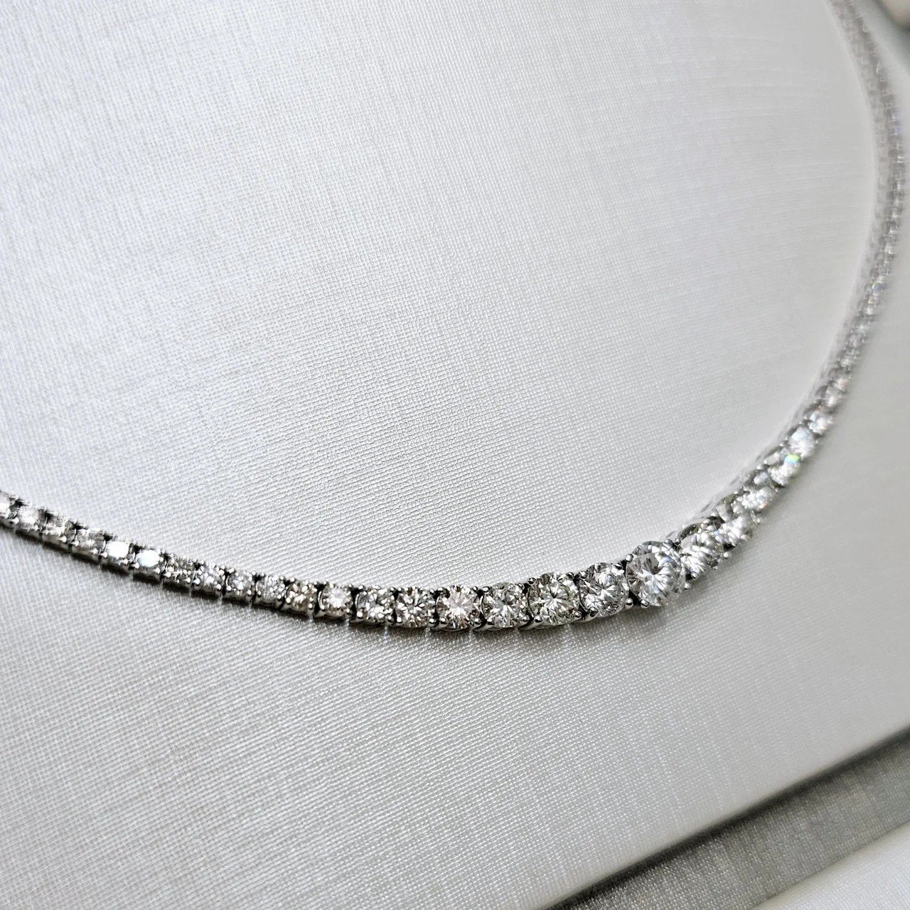 Колье Deimantas 108008708 43см 18,11гр 4,93ct. купить,NaN