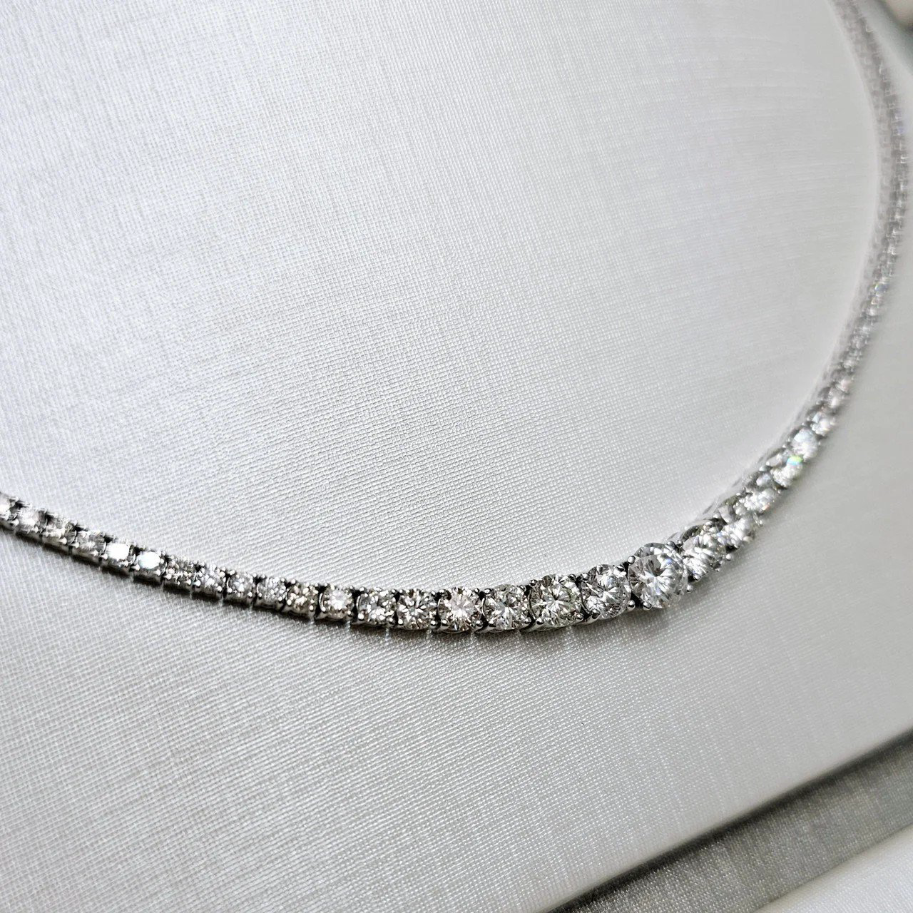 Колье Deimantas 108008708 43см 18,11гр 4,93ct. купить,NaN