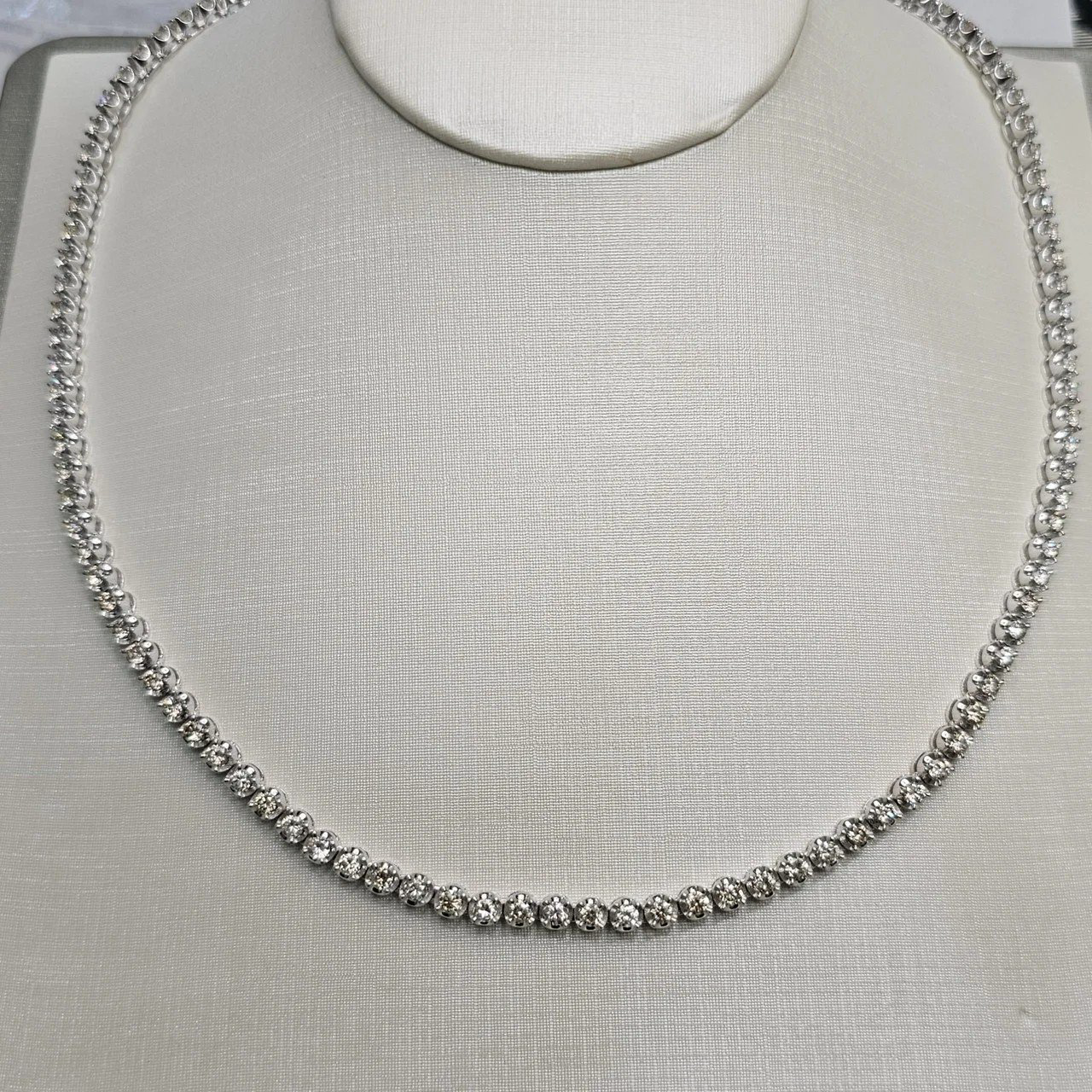 Колье Deimantas 108008276 43см 25,4гр 6,87ct. купить,NaN