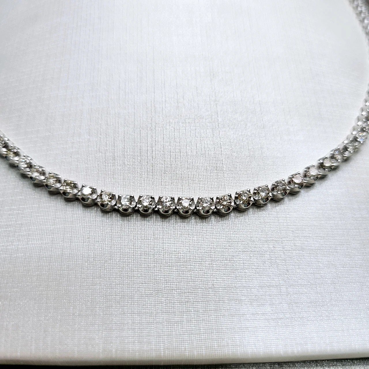 Колье Deimantas 108008276 43см 25,4гр 6,87ct. купить,NaN