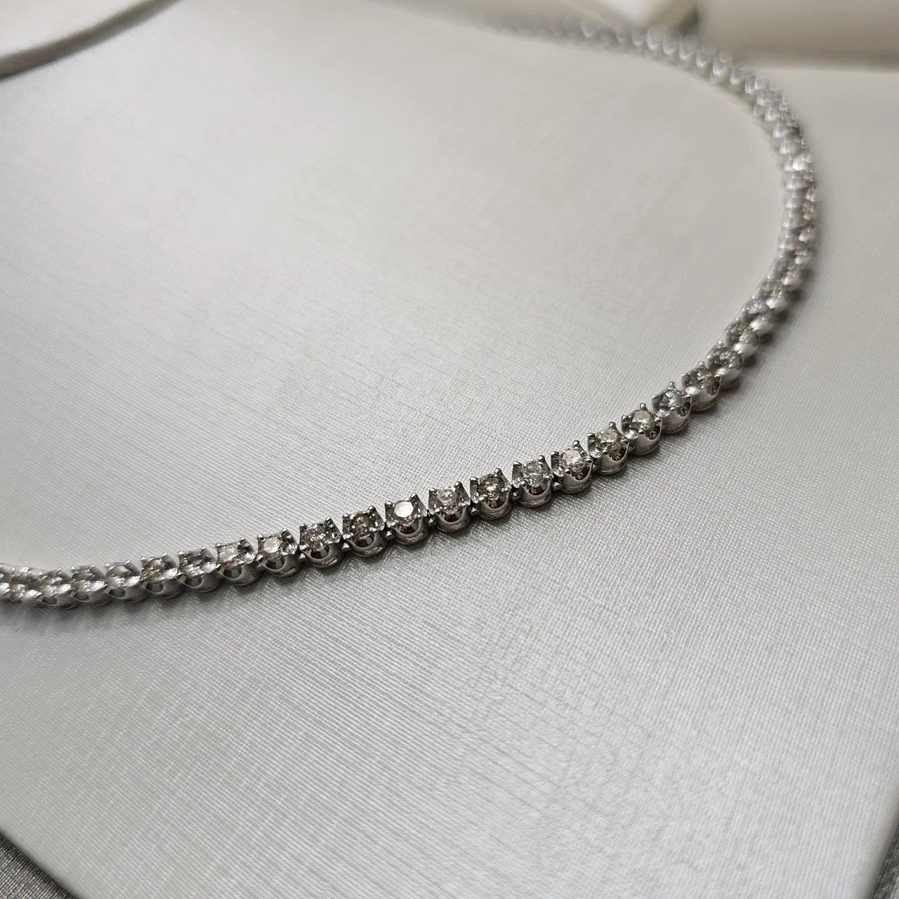 Колье Deimantas 108008276 43см 25,4гр 6,87ct. купить,NaN