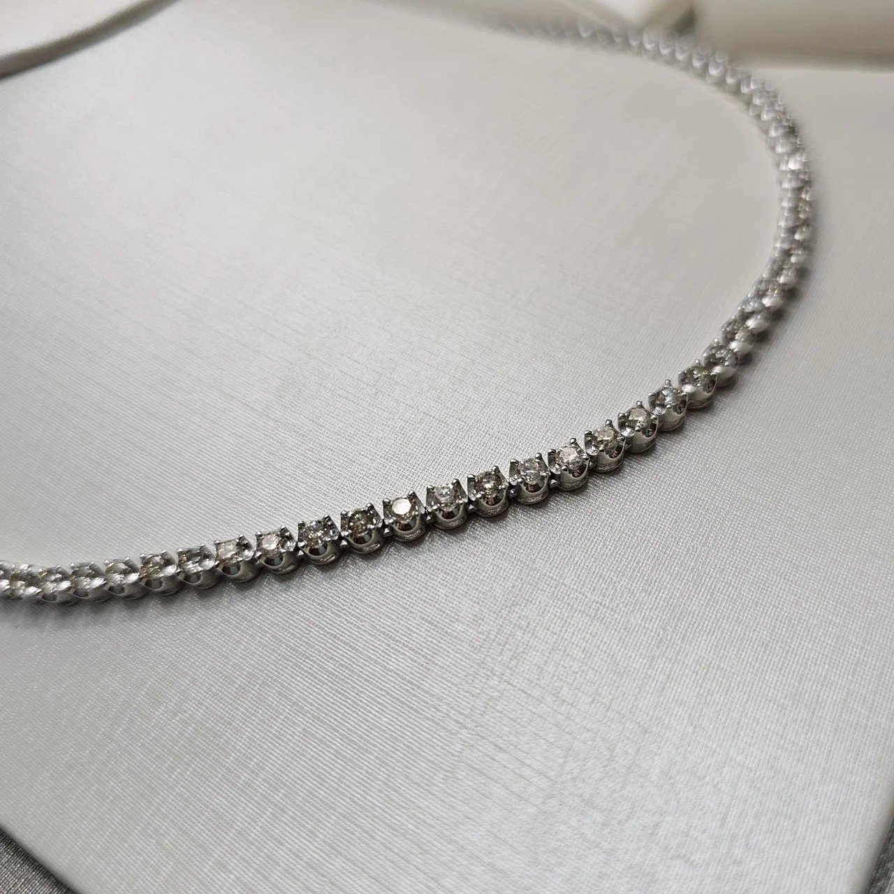 Колье Deimantas 108008276 43см 25,4гр 6,87ct. купить,NaN