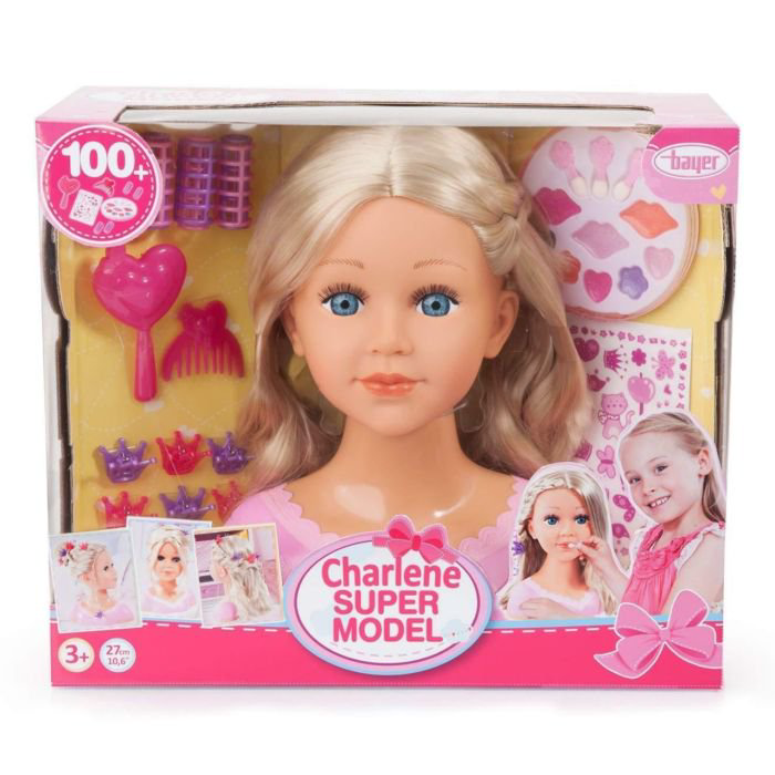 Игровой набор Bayer Dolls Charline супер модель кудрявые волосы 90088AA купить,NaN