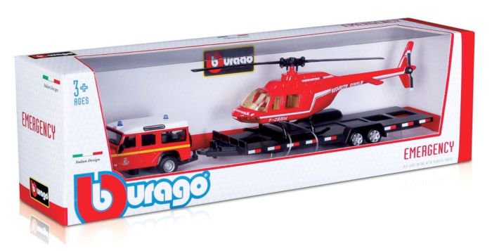 Игровой набор машинка Bburago 1:50 Land Rover Defender 110 + вертолет купить,NaN