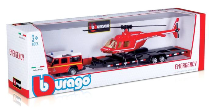 Игровой набор машинка Bburago 1:50 Land Rover Defender 110 + вертолет купить,NaN