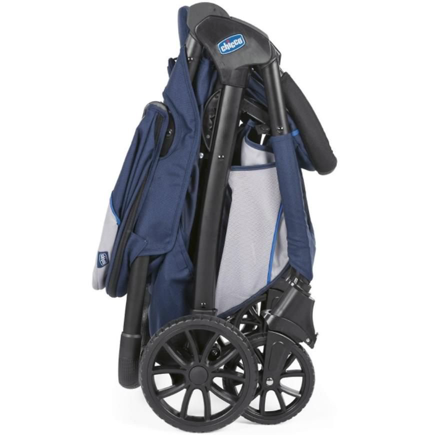 Коляска прогулочная Chicco Kwik One blueprint  купить,NaN