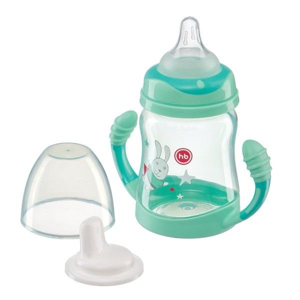 Поильник Happy Baby с ручками 210мл зеленый купить,NaN