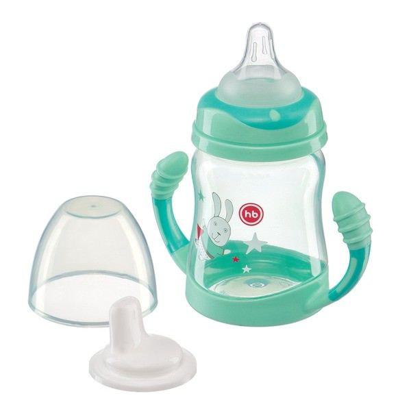 Поильник Happy Baby с ручками 210мл зеленый купить,NaN