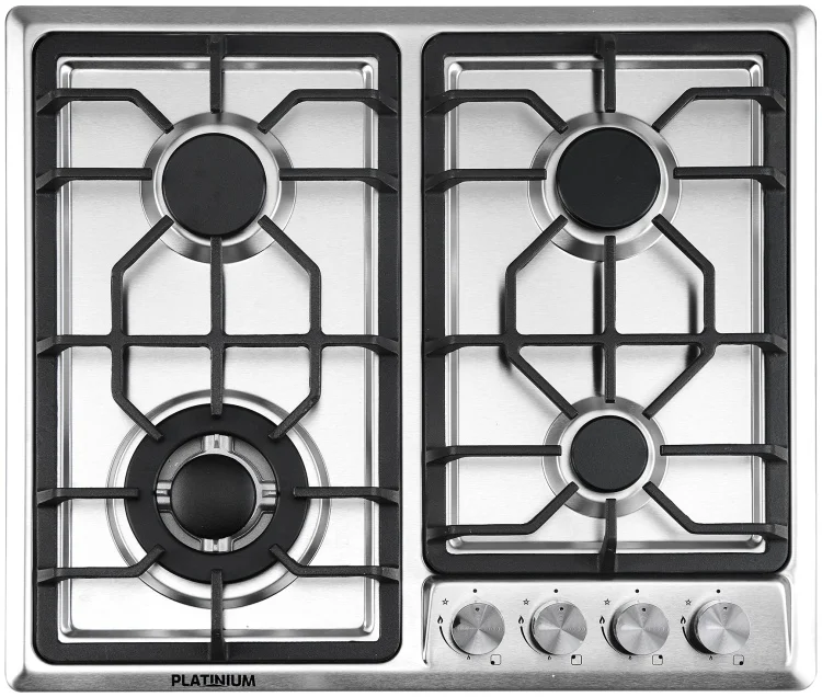 Газовая варочная поверхность Platinium PLG4513 серебристая