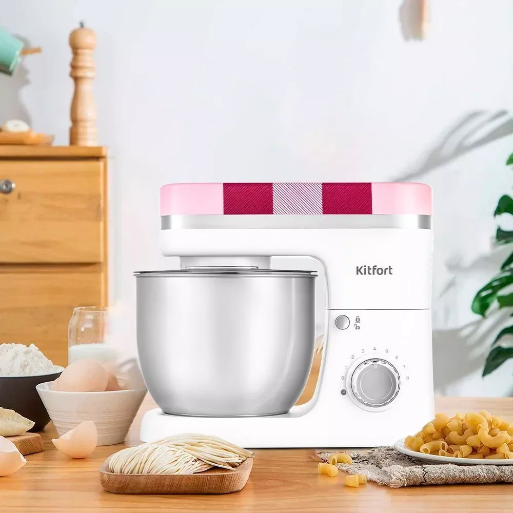 Миксер Kitfort КТ-3439 бело-розовый - ForteMarket Миксер Kitfort КТ-3439 бело-розовый купить,0