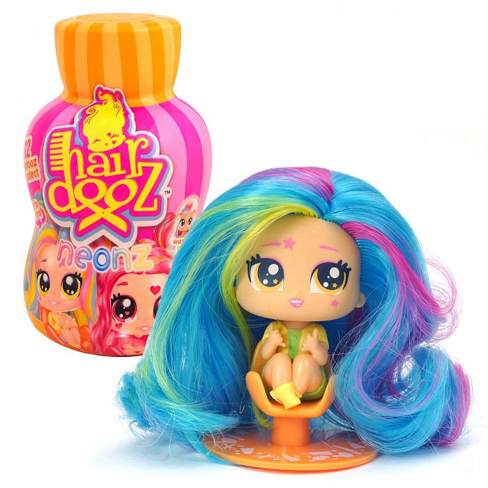 Игровой набор Hairdooz куколка Неон в парикмахерской купить,NaN