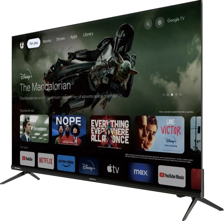 Телевизор Konka 43" 43XR680G LED FHD Black - ForteMarket Телевизор Konka 43" 43XR680G LED FHD Black купить,0
