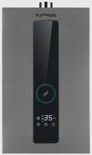 Газовый водонагреватель Platinium PLM-3114VDSG серый