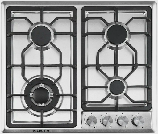 Газовая варочная поверхность Platinium PLG4513 серебристая