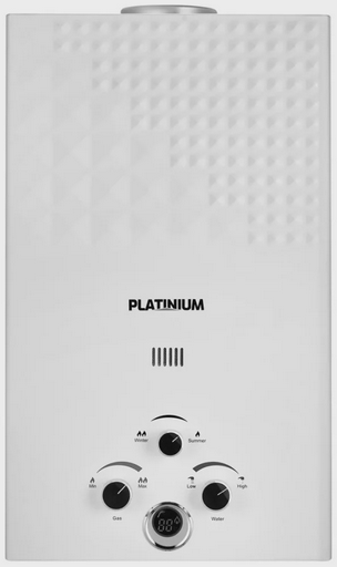 Газовый водонагреватель Platinium PLM-24GWH белый