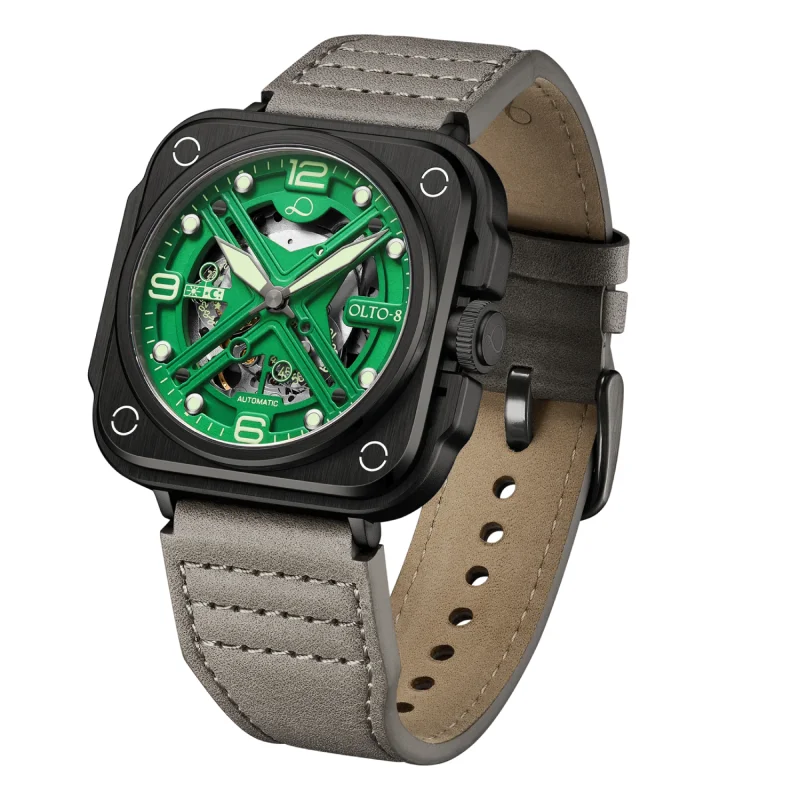 Наручные часы Olto-8 Iron-X Green G1-S272-L2