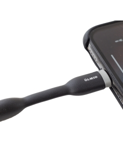 Адаптер аудио Olmio MFI Lightning - AUX 3.5 чёрный купить,NaN